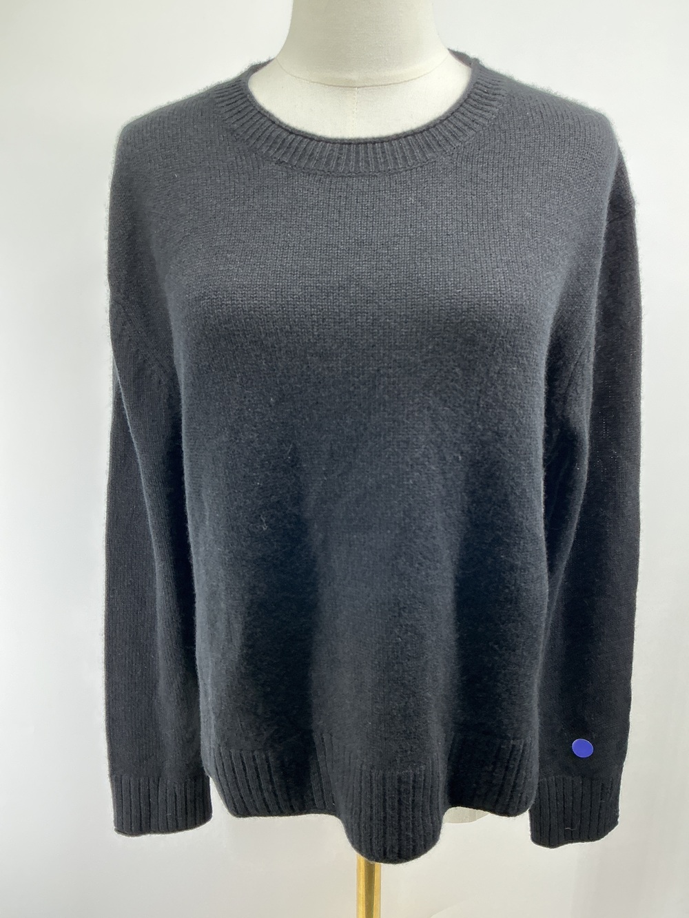 Mongolian Cashmere Boxy Crewneck Sweater